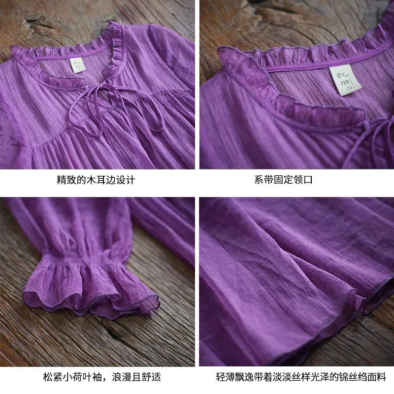 Женское шифоновое платье-шаль богемное длинное платье с широкой юбкой