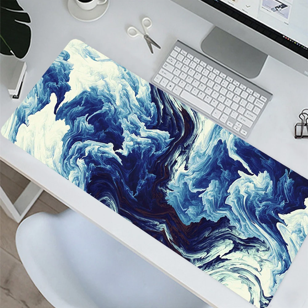 

Marble Texture Gaming Mouse Pad Laptop Gaming Accessories Mouse Keyboard Office Desktop Large Mouse Pad Xxl Deskmat Gaming Desk