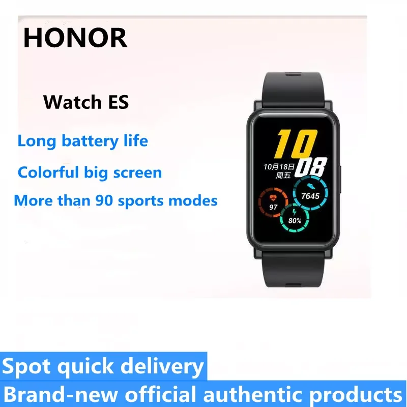 

NEW2023 watch ES intelligent heart rate blood oxygen sleep pressure physiological health monitoring waterproof long battery life