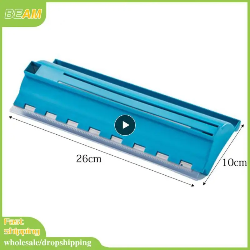 

Drywall Master Protective Film Cut Knife Tape Dispenser Car Paint Masking Film Cutting Tool Portable Towel Paper Dispenser