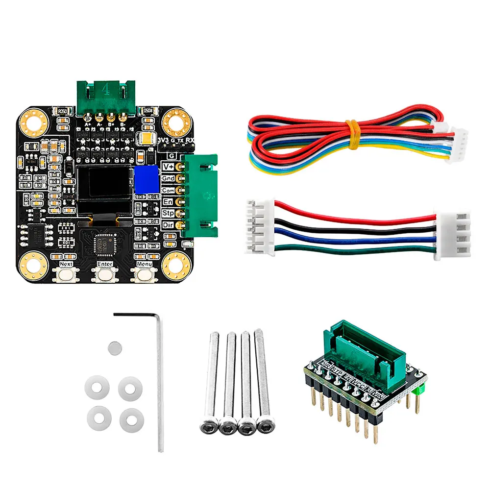 Драйвер шагового двигателя RAMPS MKS servo42c _ pcba 32 бит ARM с замкнутым контуром NEMA17 Servomotor