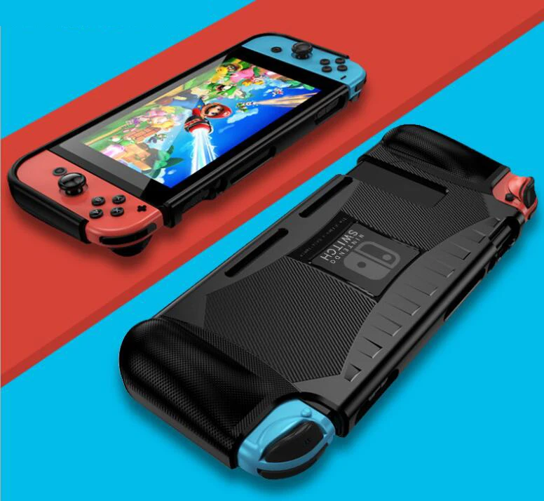 for Nintendo Switch Silicone TPU Protection Cover Case Shock Proof Shell Ergonomic Handle Grip For Nintend Switch NS Accessories