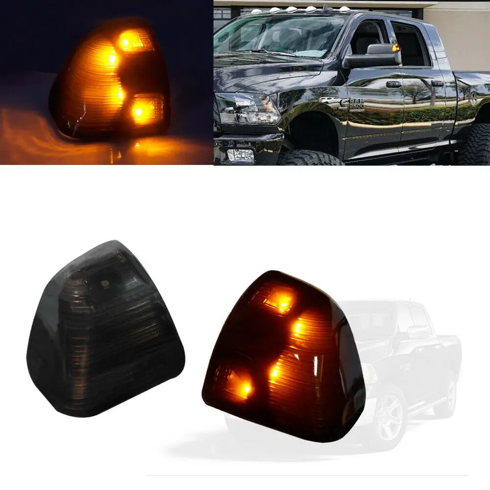 

68302828AA 68302829AA Car LED Outside Rear View Mirror Turn Signal Lamps Cover Lens For Dodge Ram 1500 2500 3500 4500 5500