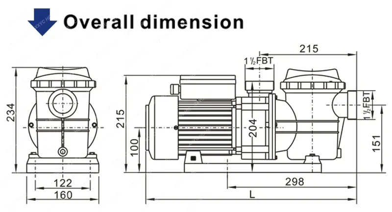 Электронная щетка с фильтром круглая помпа для бассейна