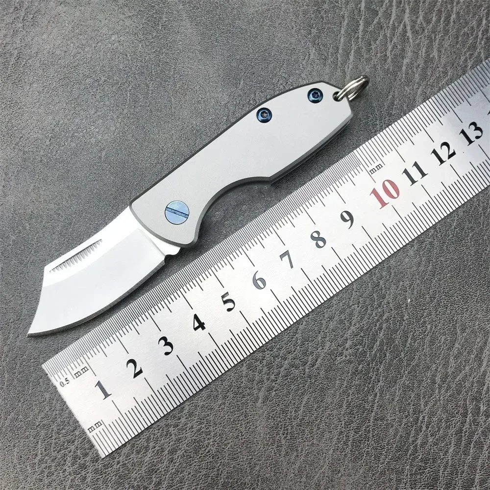 Уличный складной карманный нож D2 стальной цельнометаллический шарикоподшипник