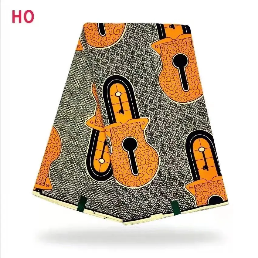 

Veritable Super V Real Wax Guaranteed Wax Prints Real Dutch Hollandais Loincloth African Dress 100% Cotton Fabric 6 Yards Batik