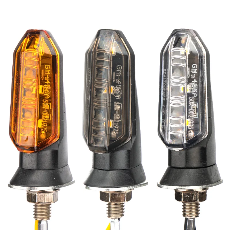 

Светодиодные поворотники для мотоциклов Honda, Suzuki, 12 В, мигающий фонарь, желтая мигающая лампа, водонепроницаемый сигнальный фонарь 8 мм, болт