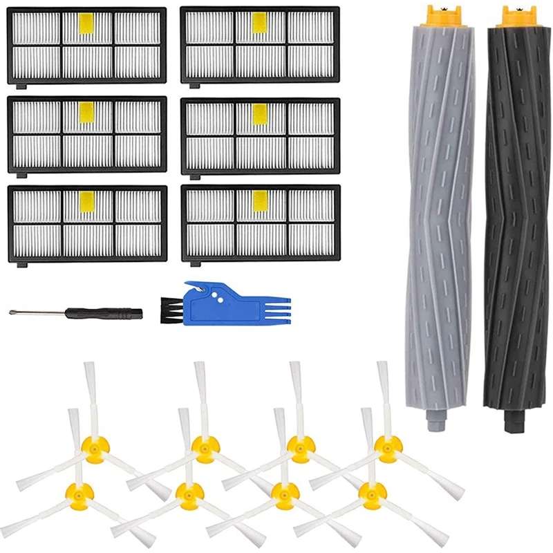 

Replacement Parts Main Brush Side Brushes Filters For Irobot Roomba 870 880 Robot Vacuum Cleaner Accessories