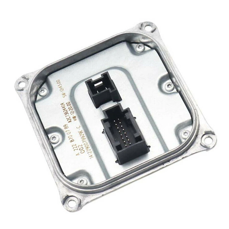 

New Headlight LED Ballast Voltage Converter A2228700789 For Mercedes Benz W205 W212 W222 E S CLASS A222 870 07 89