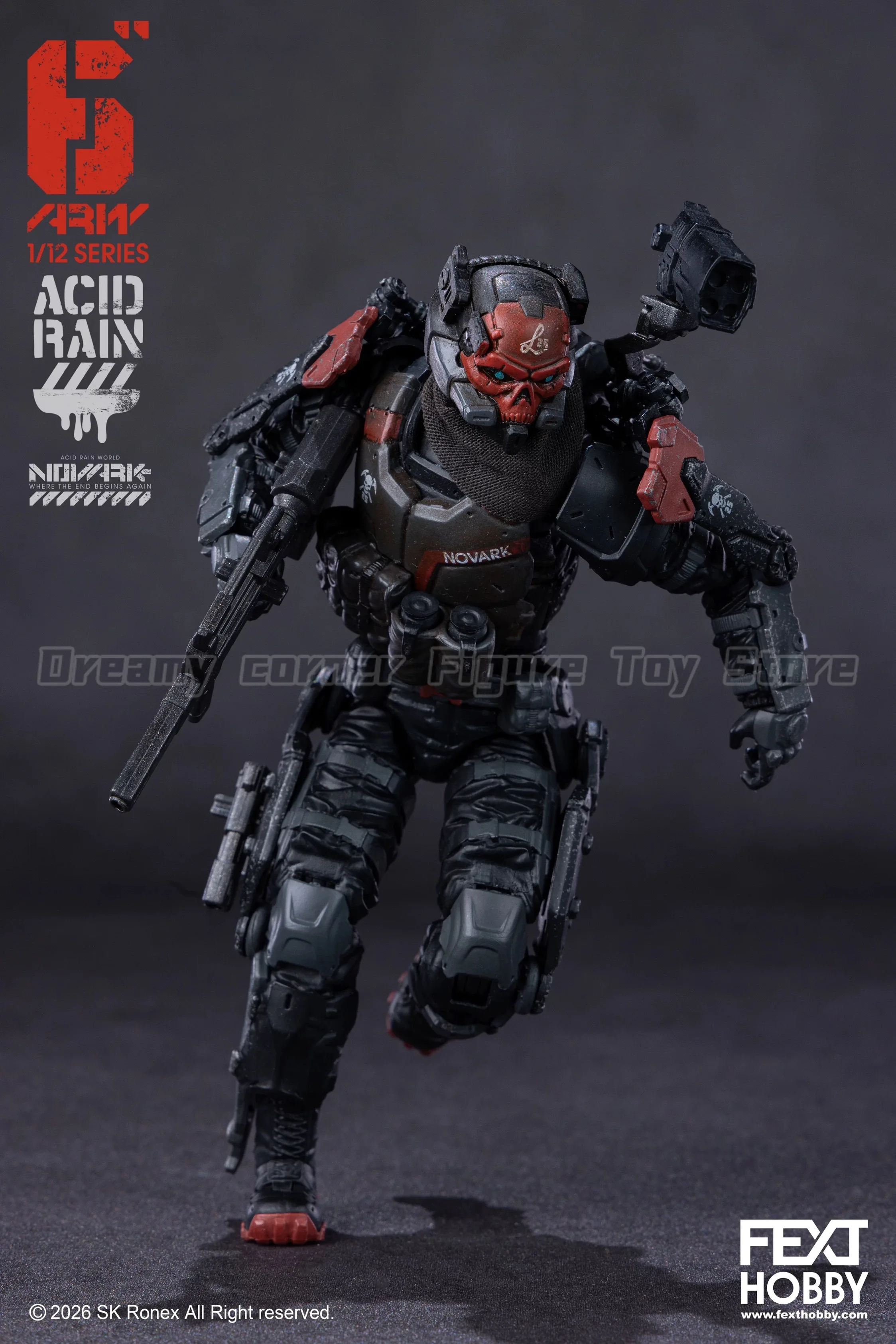 Фото В наличии: Фигурки Acid Rain War NOVARK FXH-AR-005 VALERIUS FXH-AR-006 NVK ESCORT-L, 2 шт., масштаб 1/12 №4