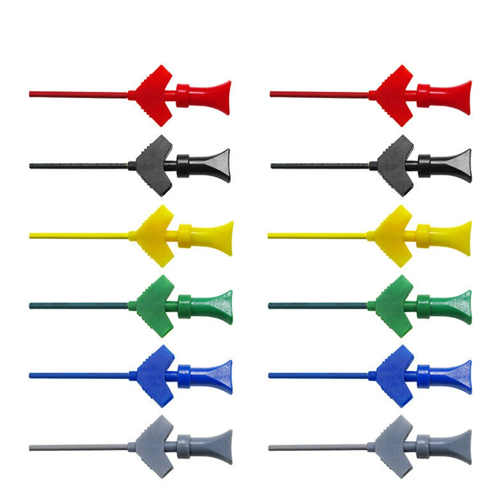 

Mini Grabber SMD IC Test Hook Clip Jumper Probe For Logical Analyzer For Electrical Equipment Repair Tools