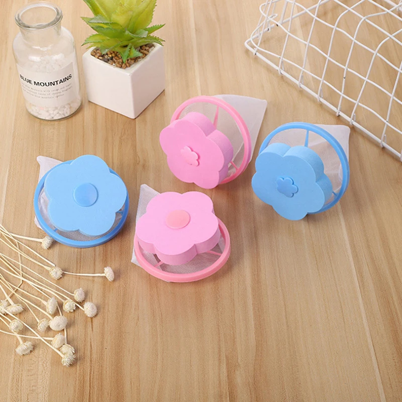 

Washing Machine Filter Lint Remover Lint Remover Cleaning Floating Stain Removal Mesh Bag Lint Filter Bathroom Accessories
