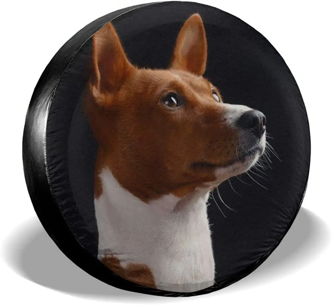 

Spare Tire Cover Universal Tires Cover Cute Dog Car Tire Cover Wheel Weatherproof and Dust-Proof UV Sun Tire Cover (Fits