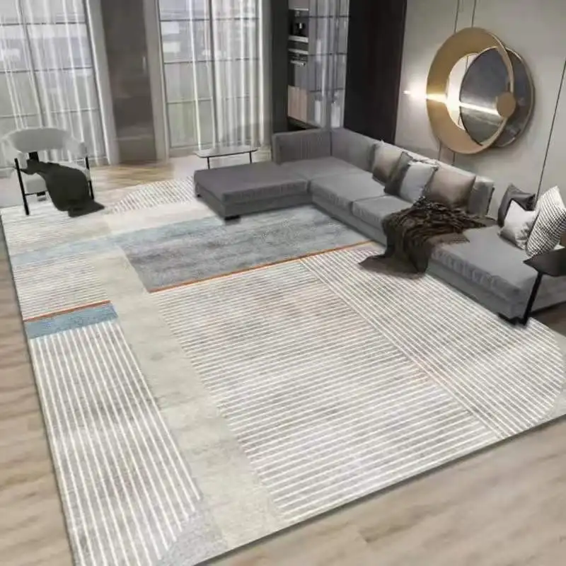 

Modern Minimalist Living Room Carpet High Quality Bedroom Bedside Rug Home Decoration Large Area Carpets Non-slip Floor Mat