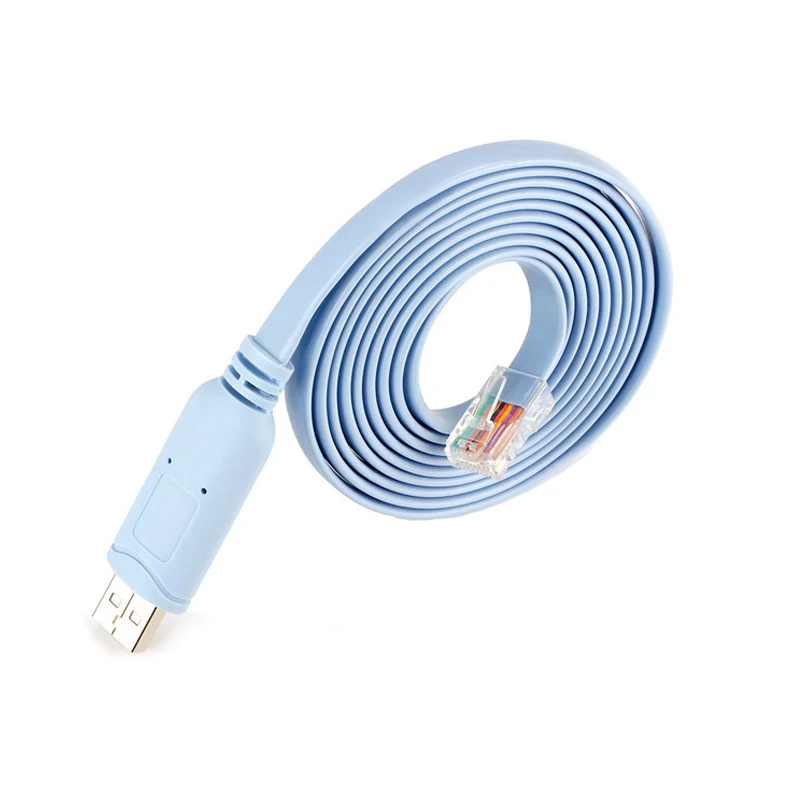 Фото Кабель консоли коммутатора Alcatel Luncent Omni 6800 6850 FTDI FT231XS USB RS232 кабель консоли с последовательным соединением RJ45 №2