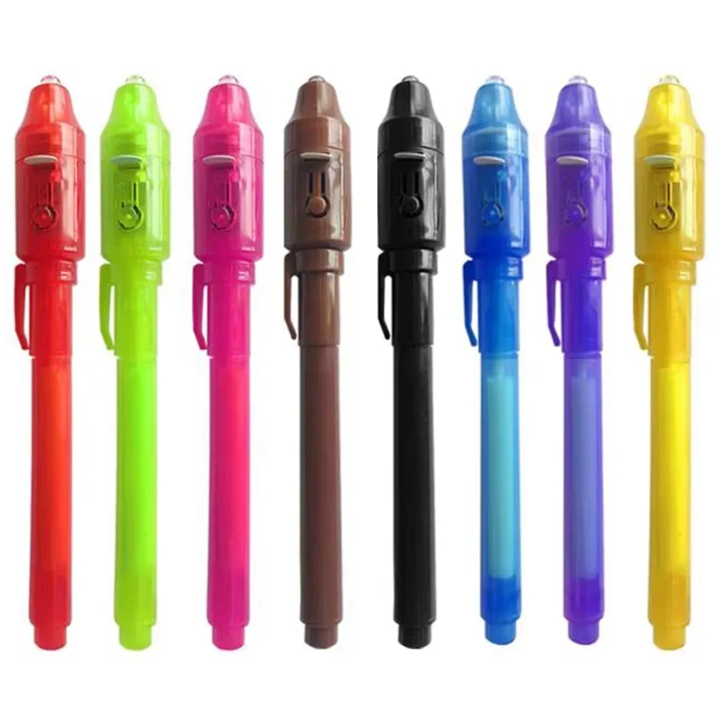 

Невидимые ручки szHAIyu с УФ-светом, набор из 8 штук