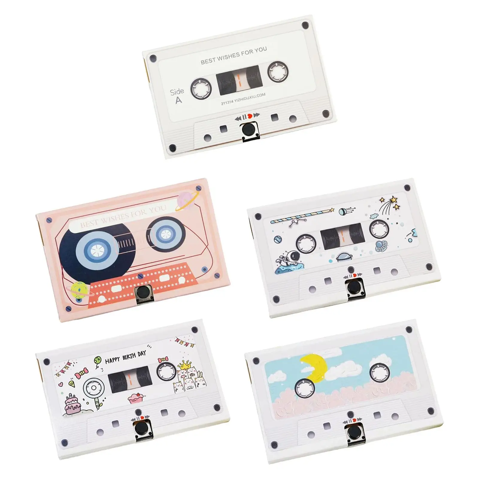 

Retro Antique Recording Audio Cassette for Party Birthdays Anniversaries