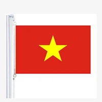 vietnam flag90150cm 100 polyester bannerdigital printing