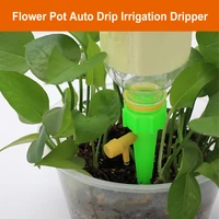 1pcs6pcs self watering kits automatic waterers drip irrigation indoor plant watering device plant garden gadgets creative