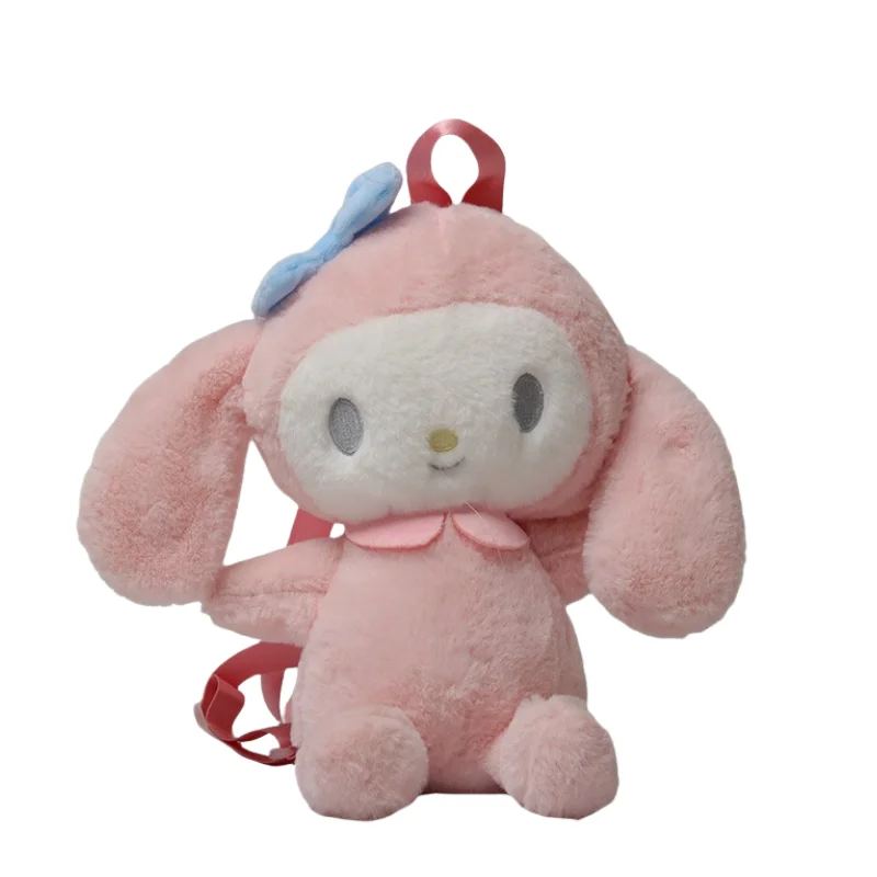 

Милый детский рюкзак My melody из аниме периферийного мультфильма, плюшевая игрушка, креативная Персонализированная сумка для хранения, праздничный подарок, оптовая продажа