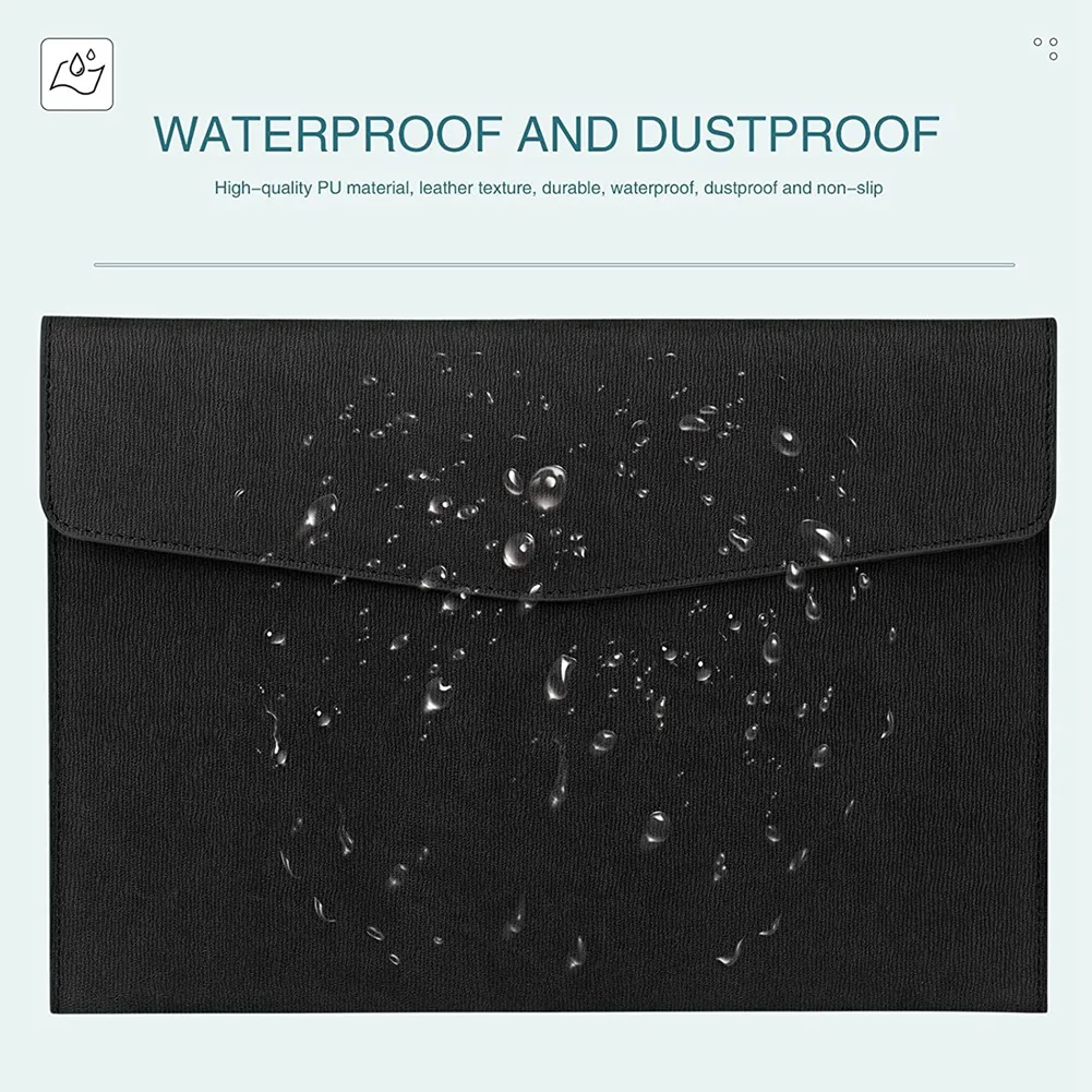 Футляры A4 из искусственной кожи для документов папка с кнопками-защелками