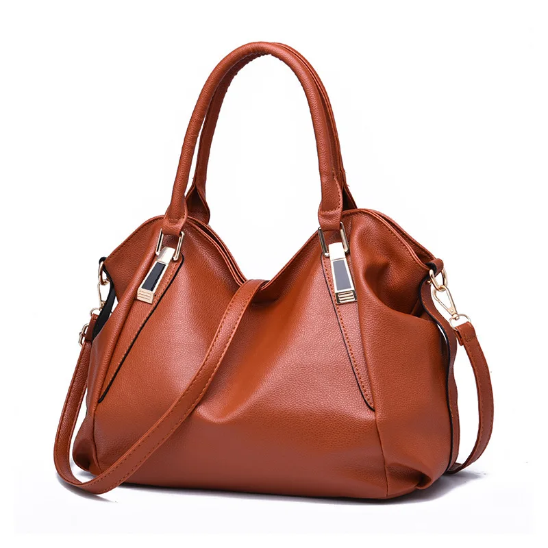 

Fashion Tote Bag Women PU Leather Handbag Ladies Zipper Casual Crossbody Messenger Bags