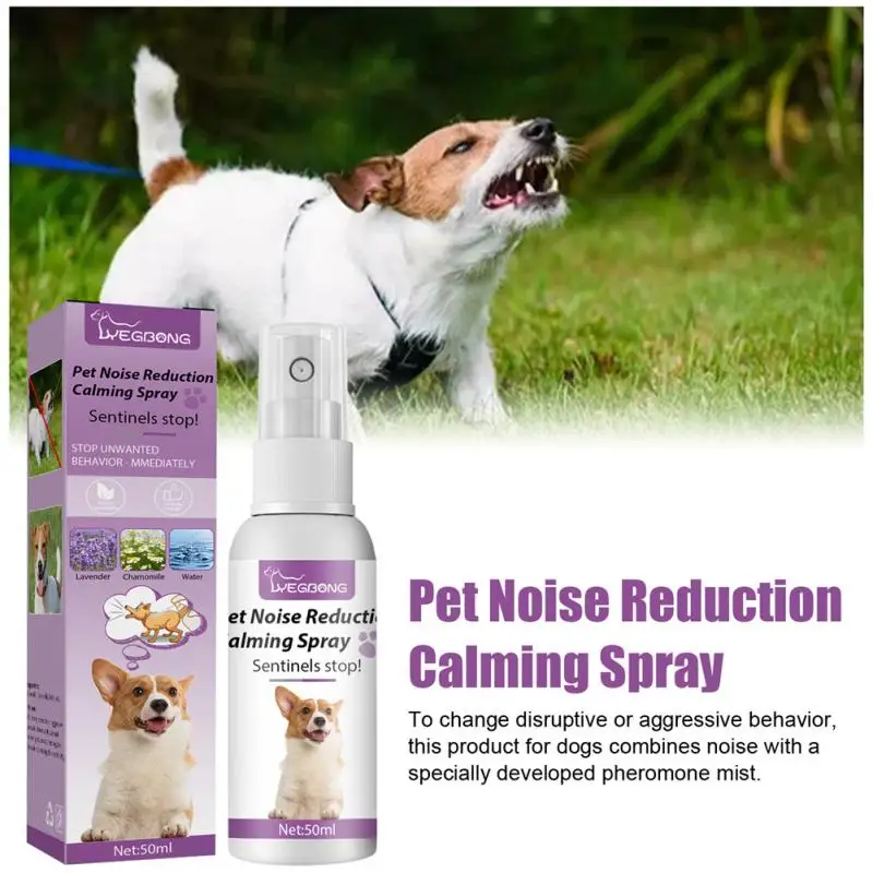 

Pet Noise Reduction Spray 50ml Safe Sentry Prevents Stress Soothes Pets Mood Anxiety Reduction Pet Supplies Pet Spray Universal