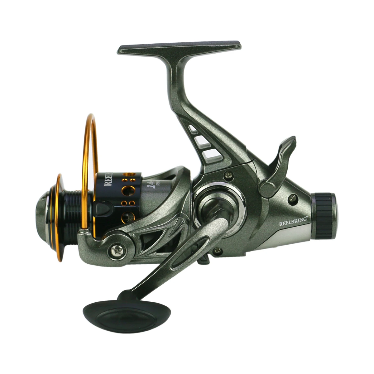 

Metal Spool Double Brake Reel Spinning Reel Gear Ratio 4.9:1 Reels carretilhas de pesca baitcasting reel fishing accessories