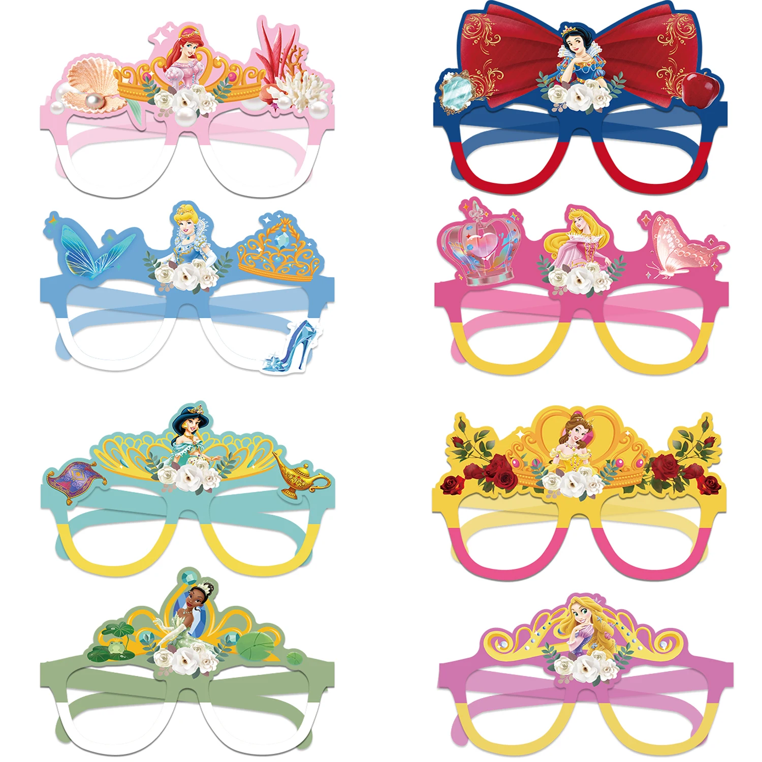 8-32 шт. искусственные очки Аврора Золушка