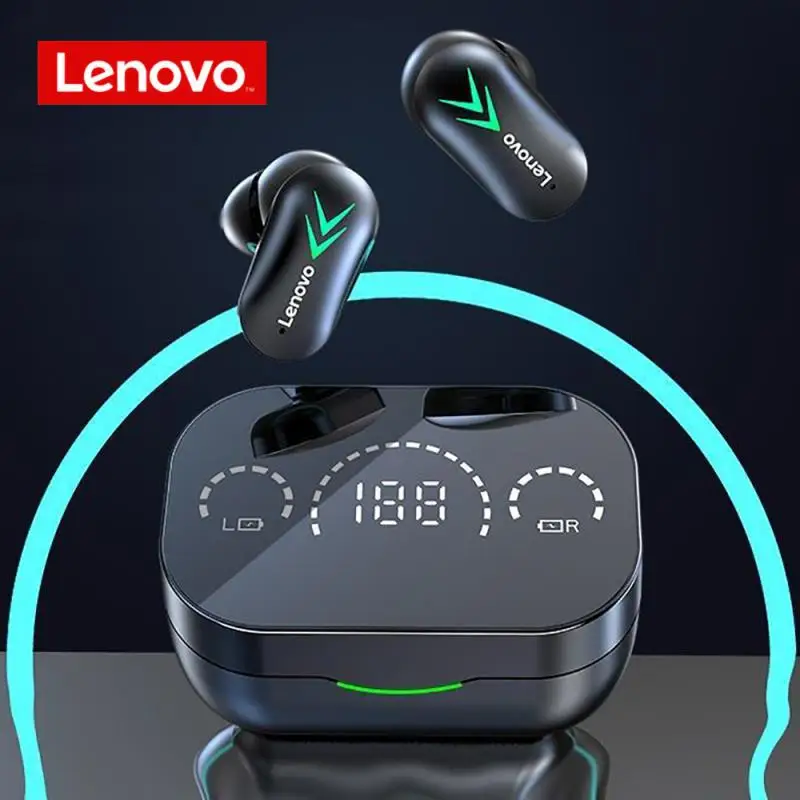 

Lenovo XT82 Gaming Headset Wireless TWS Dual Stereo Bass Noise Reduction Earphones Bluetooth 5.1 HIFI Low Latency Headphones
