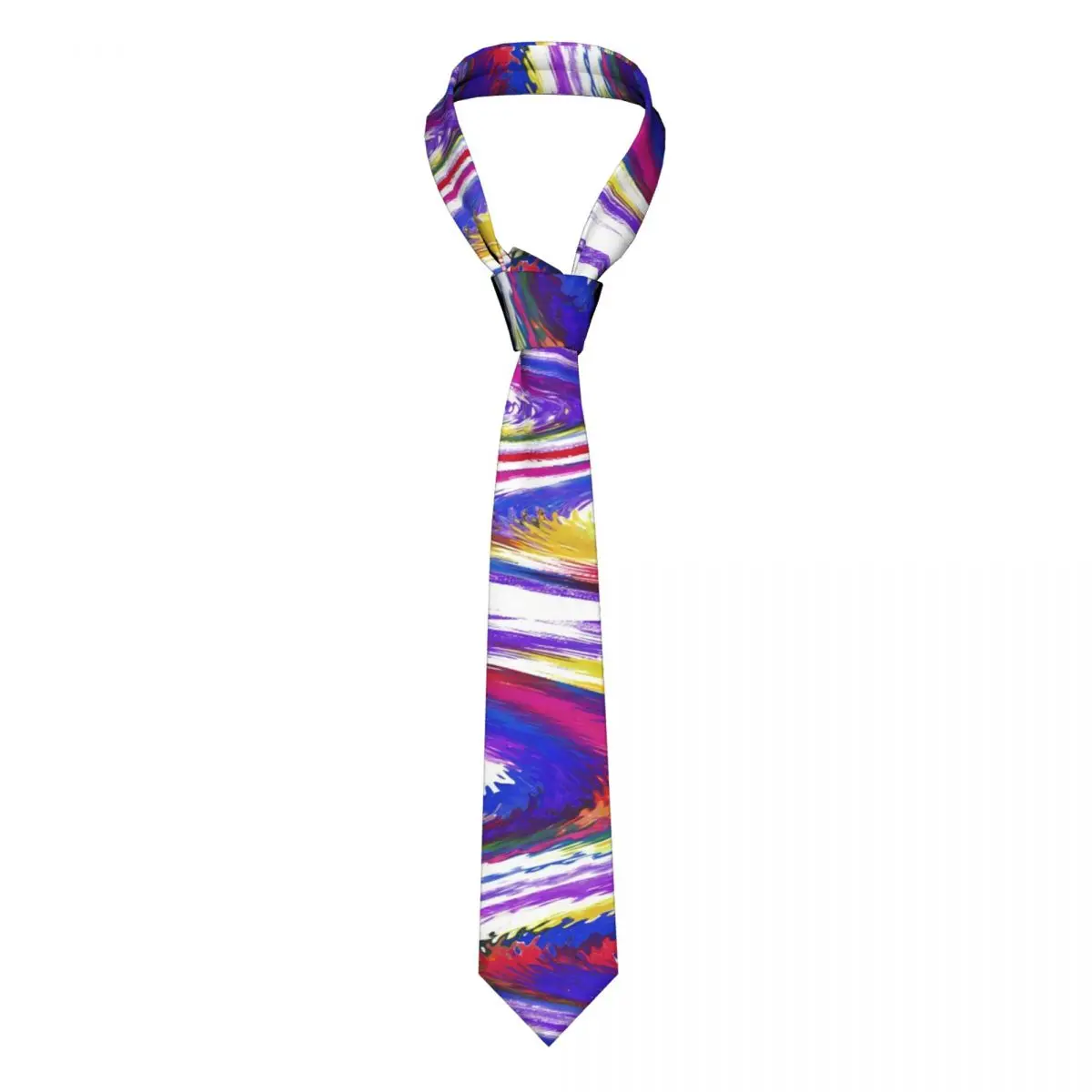 

Яркий галстук красочная Блузка модные галстуки для шеи офисный галстук из полиэстера шелк подарок для мужчин галстук