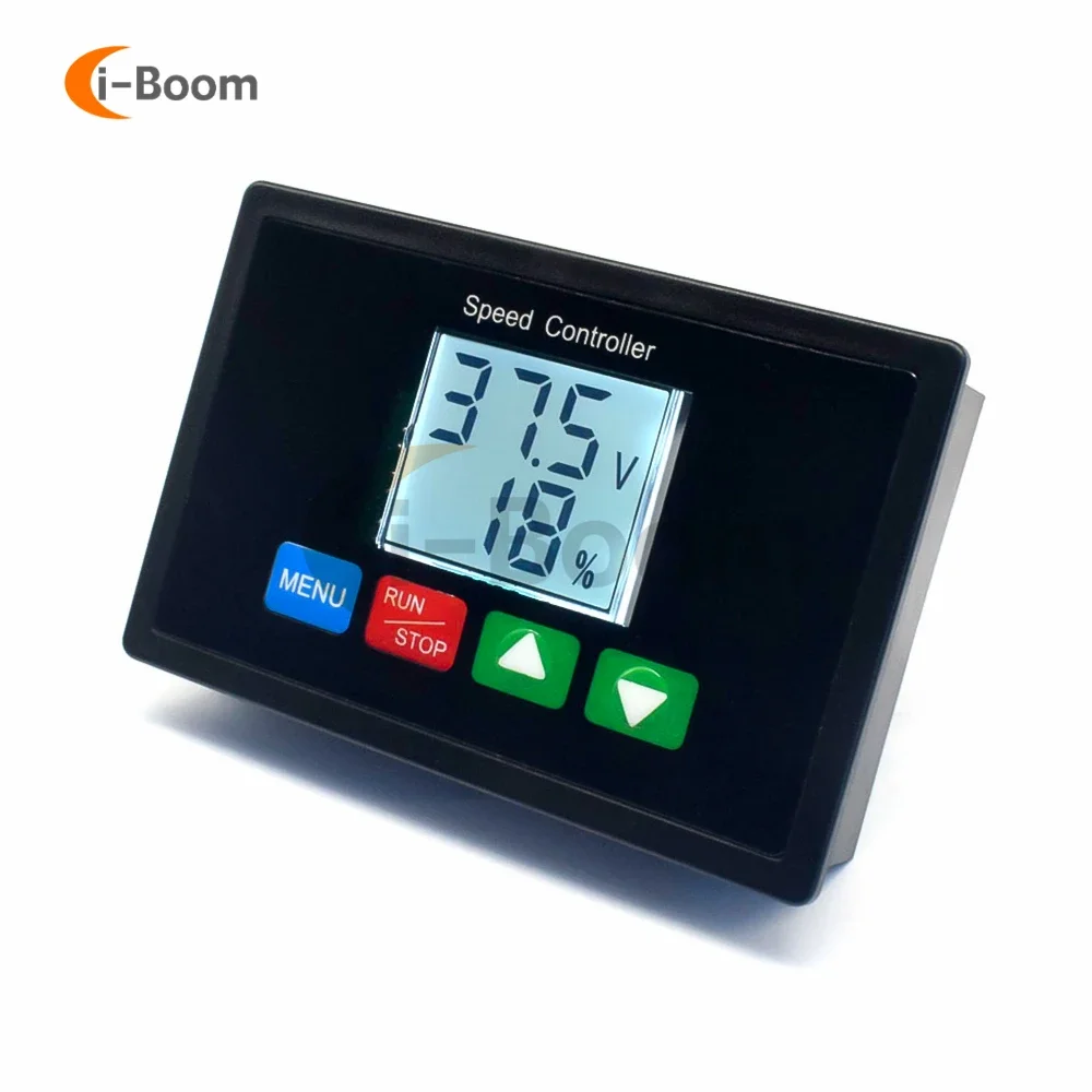 DC 10-55V 20A регулятор скорости двигателя ШИМ контроллер привода ЖК-подсветка