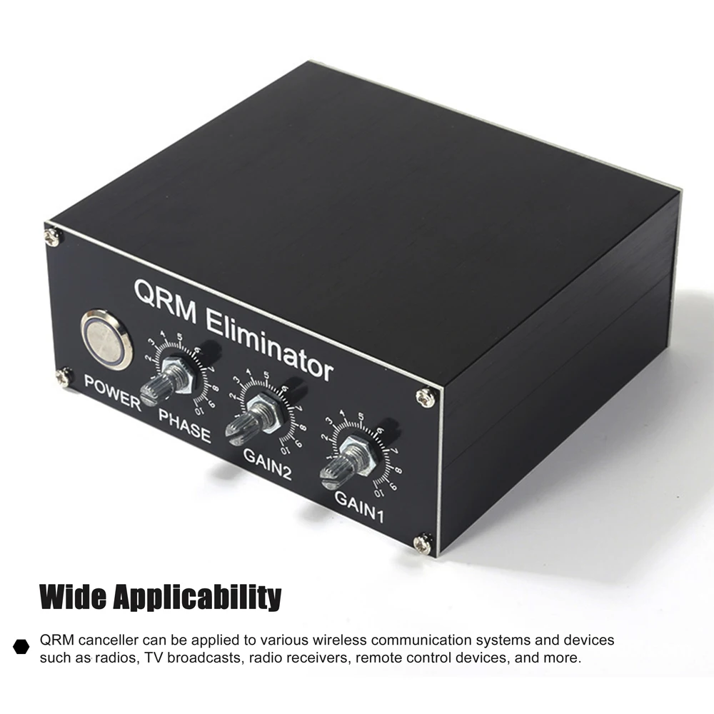Устранитель QRM X-фазный встроенный PTT-контроль 1-30 МГц HF Band из алюминиевого сплава