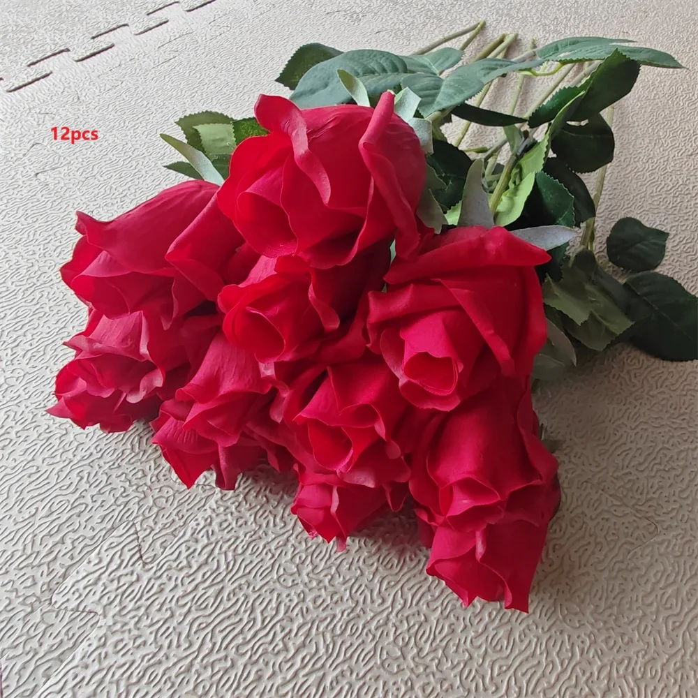 

Искусственные розы Green Aloes, 12 шт.