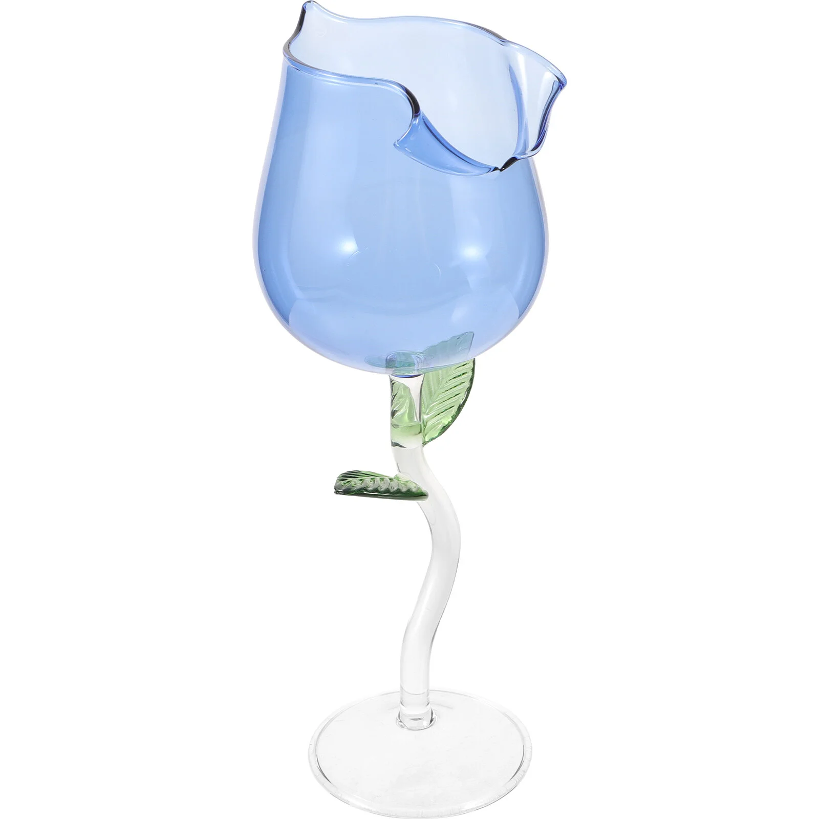 

Cocktail Flower Goblet Glass Anniversary Flower Glass Glass for Birthday