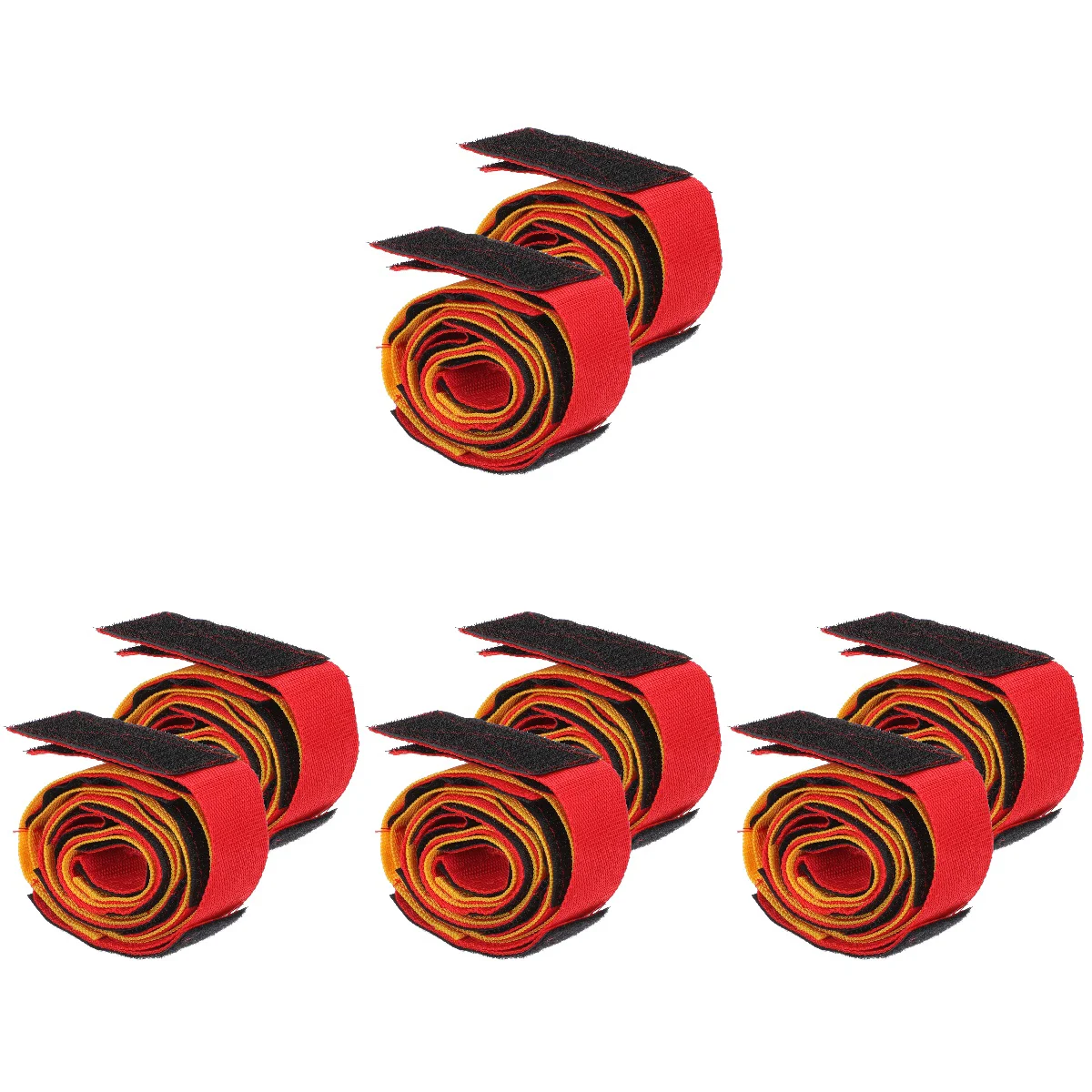 

8 Pcs Delicate Reusable Legged Race Tie Reusable Leg Straps Legged Race Bands Game Leg Band for Playing Outdoor Party