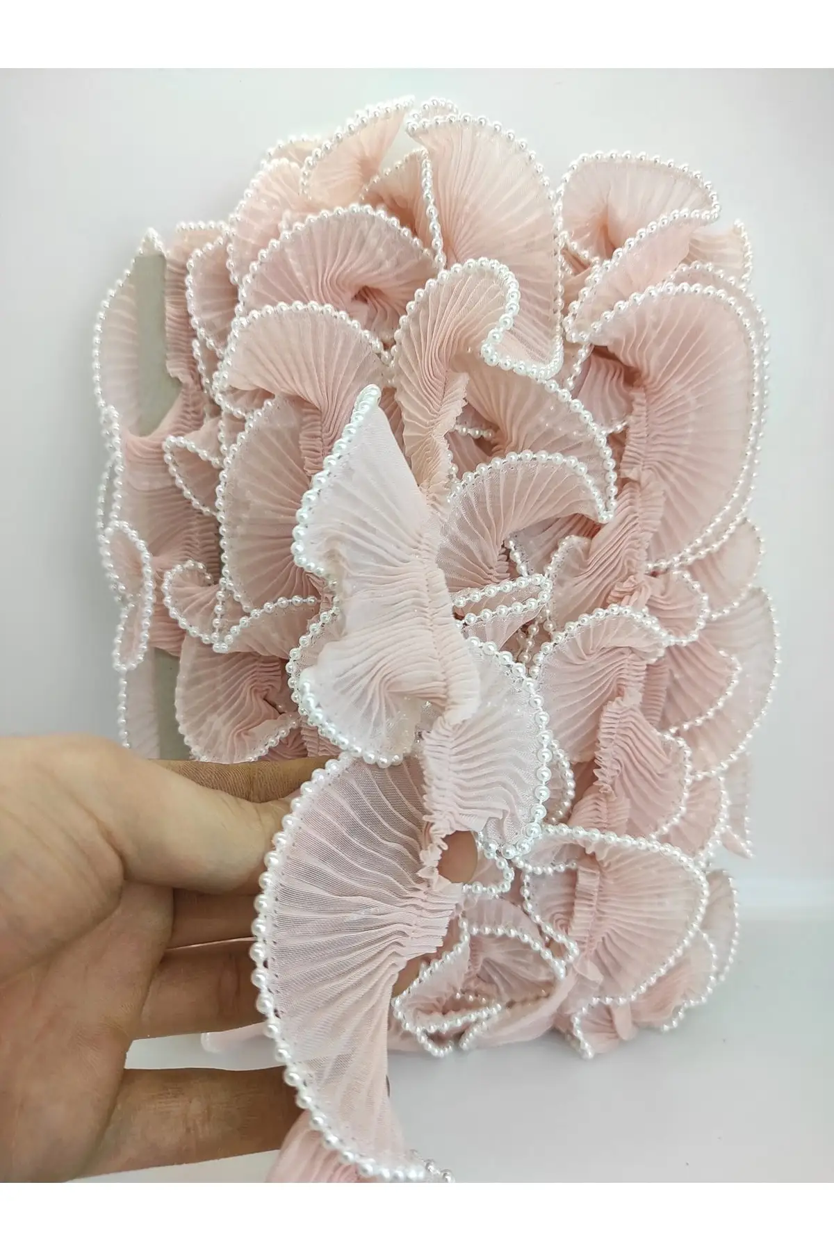 

Пудра жемчуг Plise оборки ленты хобби поставки и развлечения жизни