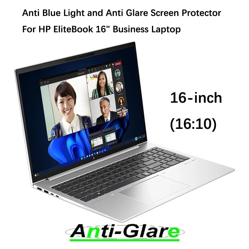 2X Антибликовая Защита экрана для HP EliteBook 660 G11/860 G10 G11/865 G11 деловой ноутбук 16 дюймов