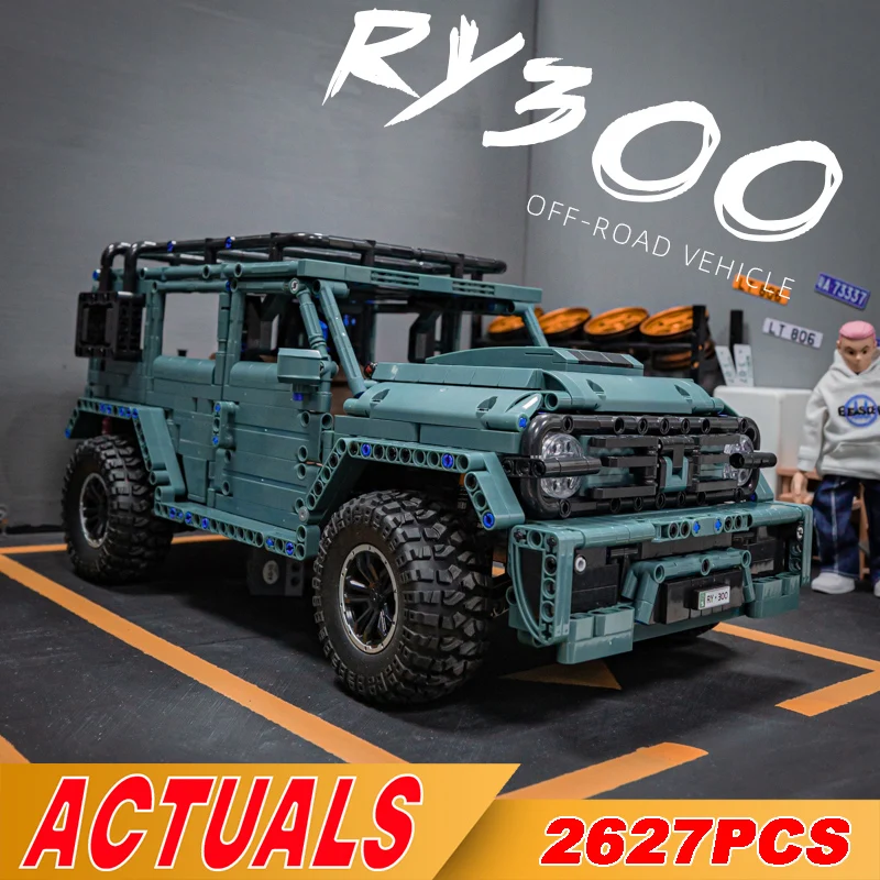 

Technical Off Road Series RY300 SUV Remote Control Adventure Vehicle C009 MOC Building Blocks Brick Model Kit Toy Gift 2627PCS