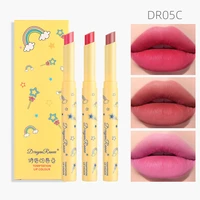 3pcsset matte lipsticks smooth and non greasy waterproof long lasting sexy velvet non stick cup nude moisturizing lip gloss