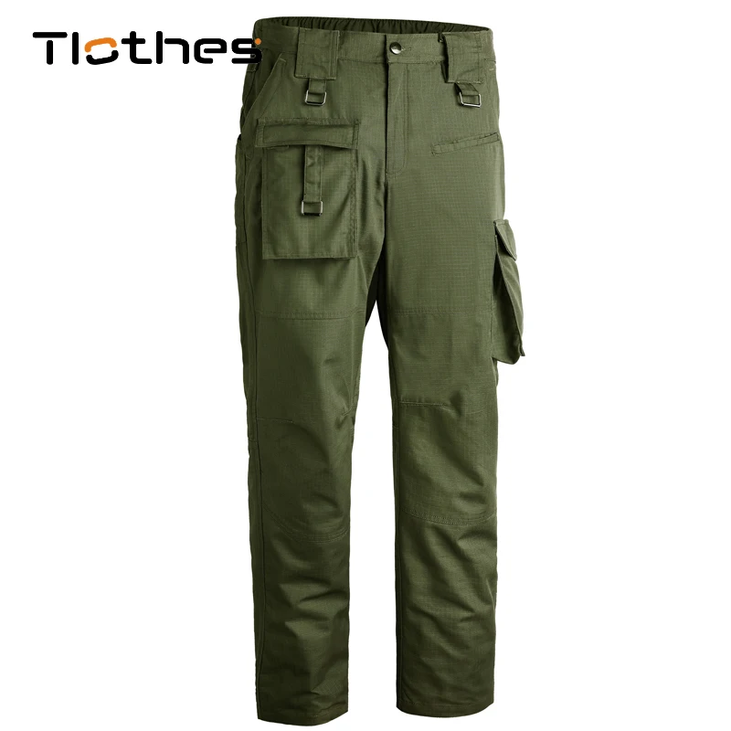 

Men's Tactical Pants Multi-pocket Elasticity Military Urban Commuter Tacitcal Trousers Men Work Pants Training Cargo Pants Mens