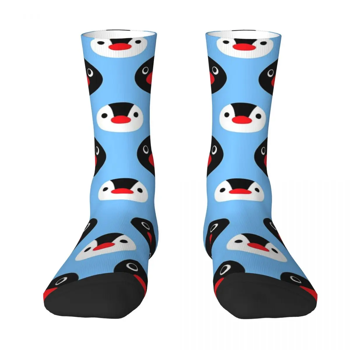 

Little Penguins Socks Harajuku Sweat Absorbing Stockings All Season Long Socks Accessories for Unisex Christmas Gifts