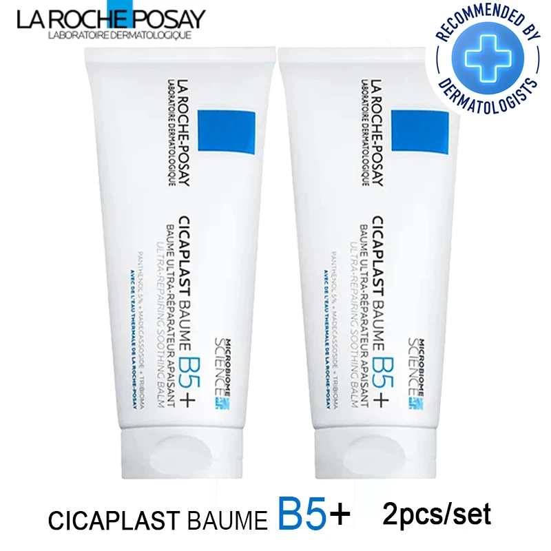 

2PCS 100ML La Roche Posay Cicaplast Baume Repairing Soothing Balm nourishes protects Skin Cream B5+UL TRA-Reparateur Apaisant