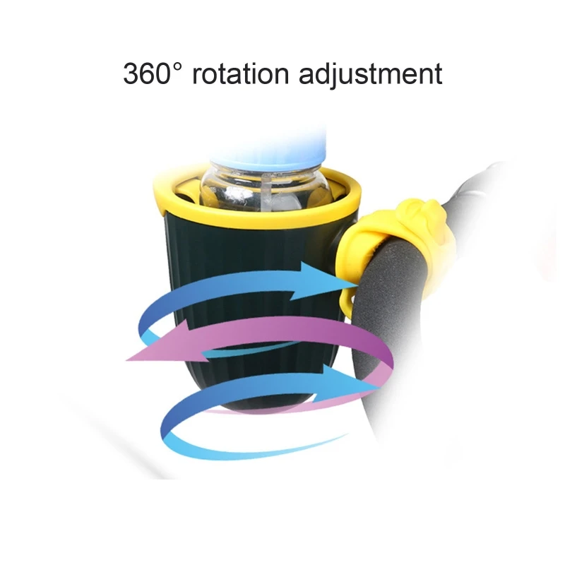 

Подстаканник для детской коляски BX0D, 360 градусов, универсальные вращающиеся бутылки для молока, чашки для воды