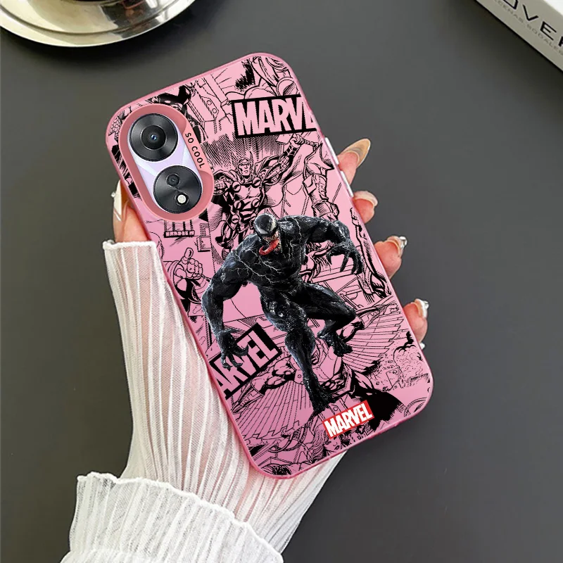 Marvel Venom Colorful Phone Case For OPPO Realme 13 12 11 10 9i 8i 6i 5i 5S Narzo 20A 10A Pro Plus Funda Cover Shell Capa