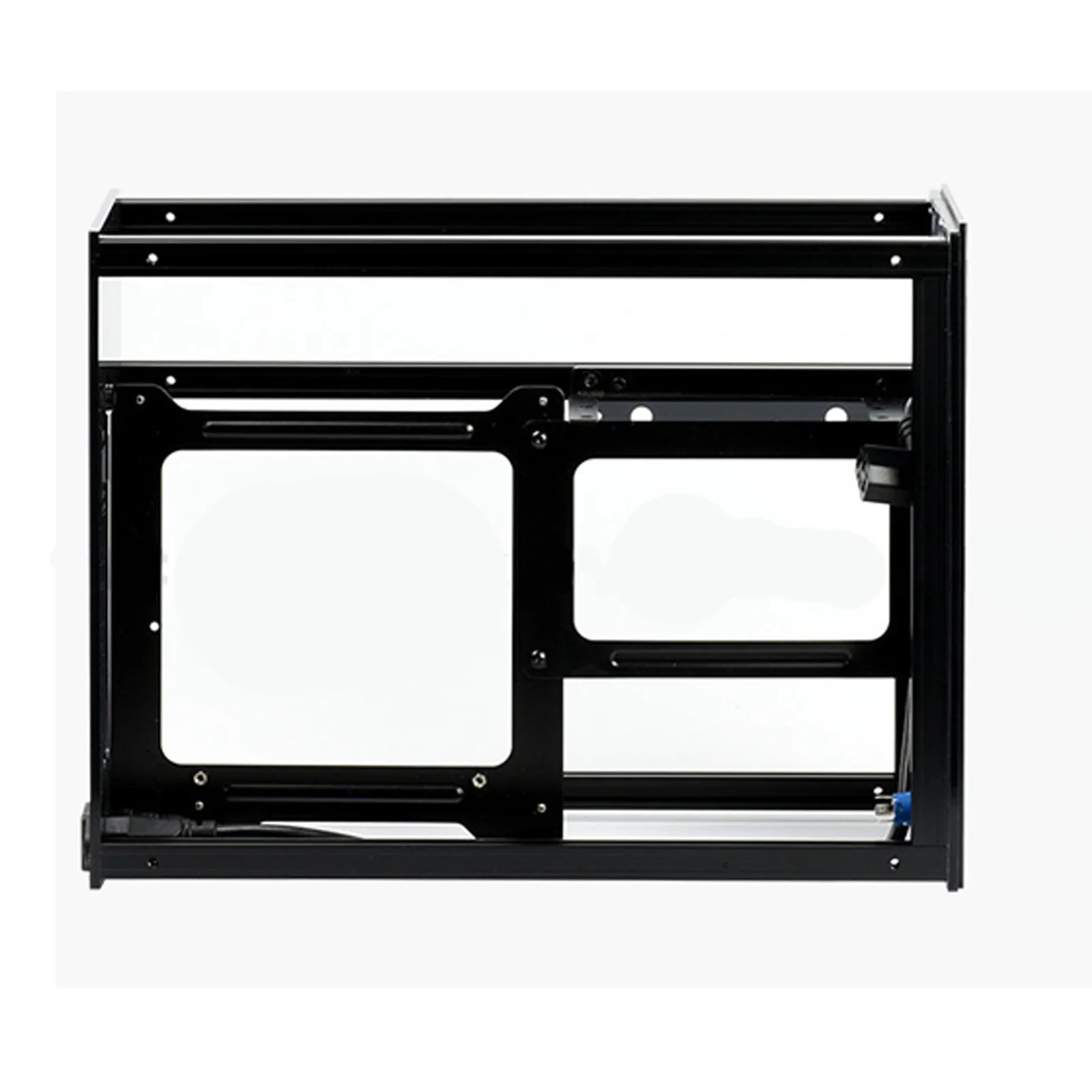 

Mini Acrylic Geeek A60S SFX Flex PC Mini Transparent Acrylic ITX A60S Computer Case a4 sfx 240 Case Transparent Case