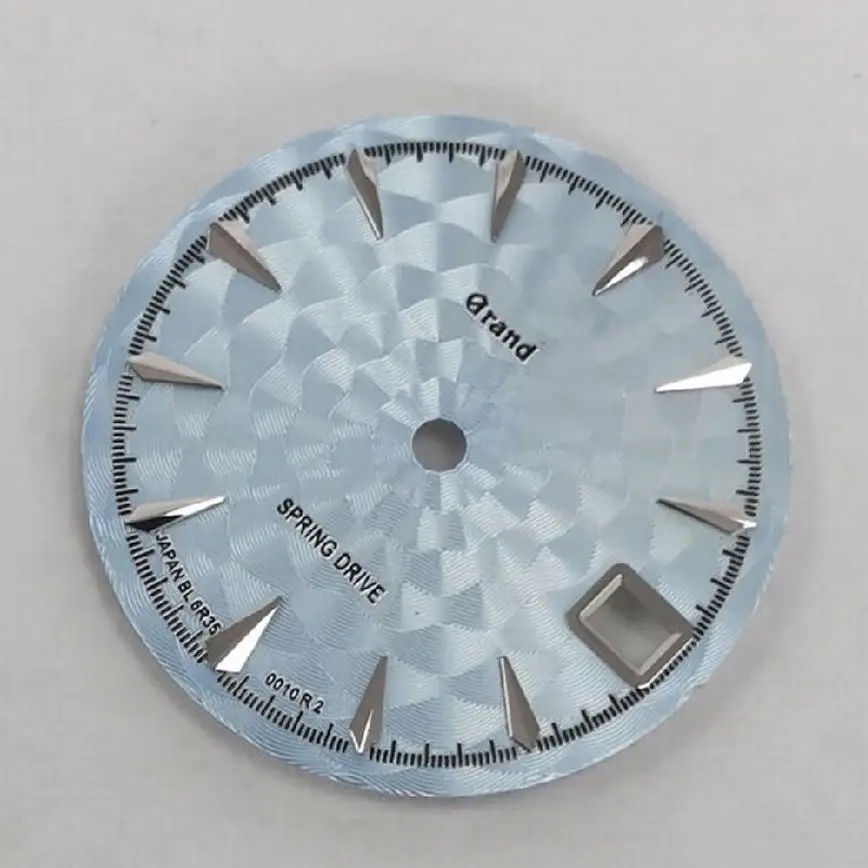 New watch accessory  sunburst dial without luminous scale dial 28.5mm can be fitted with NH35 movement