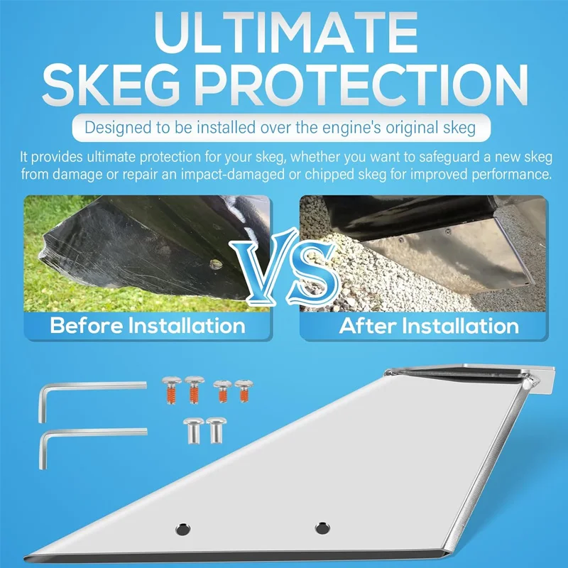 Замена Safe-Protector Skeg Guard на 27071, подходит для Mercury, Force, Honda, NissanTohatsu (art.: 3920cc18eb05f) - 3920cc18eb05f