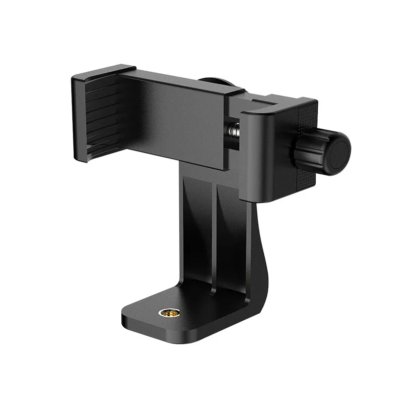 

New 360 Degree Mobile Phone Clip Compatible With1/4 Screw Cellphone Holder Tripod Mount Desk Tripod Adapter For Samsung iphone
