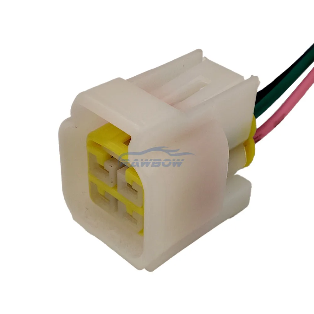 

1Set For FW-C-4F-B Furukawa 4 Pin Female Waterproof Electric Wire Connector Plug 0090-448